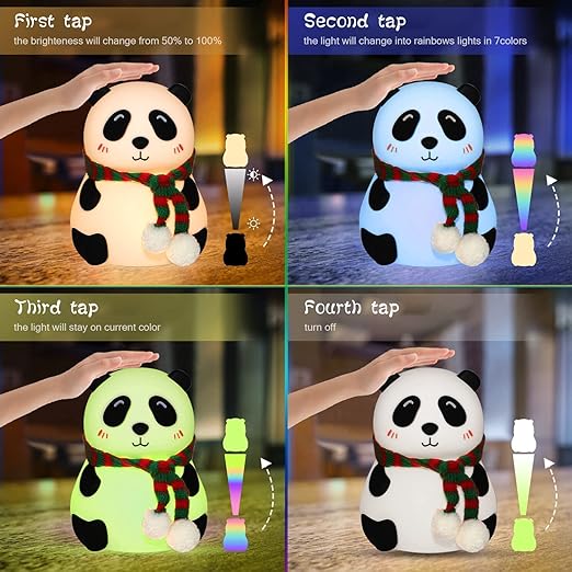 Cute Panda Night Lamp