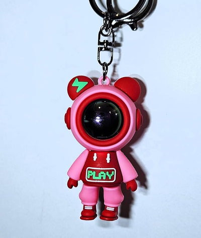 Pink cute astronaut Keychain - Play with Style