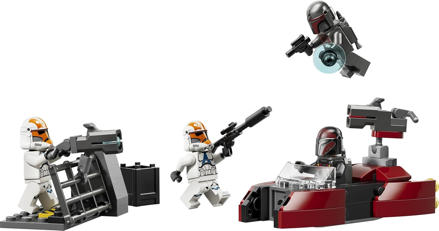 LEGO Star Wars Siege of Mandalore Battle Pack - Toy Building Set with 4 Minifigures - 75449