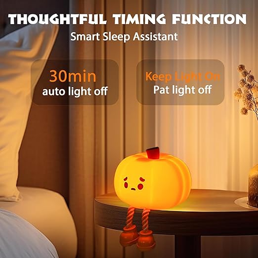 Cute Pumpkin Night Light