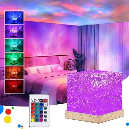 Ocean Wave Projector Lamp 3D Water Wave Effect