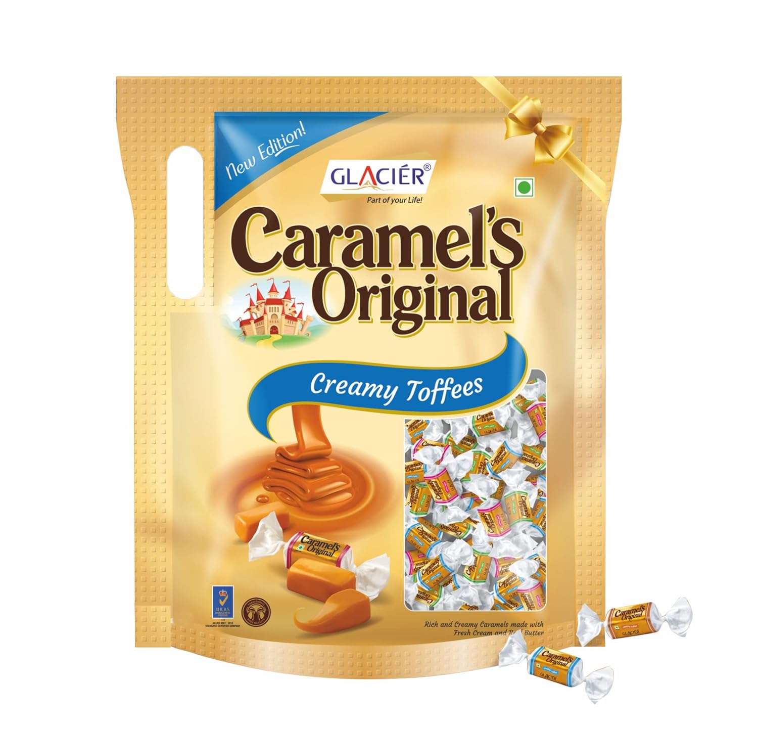 Glacier Caramels Original 100Pcs Each / (Pack of 1)