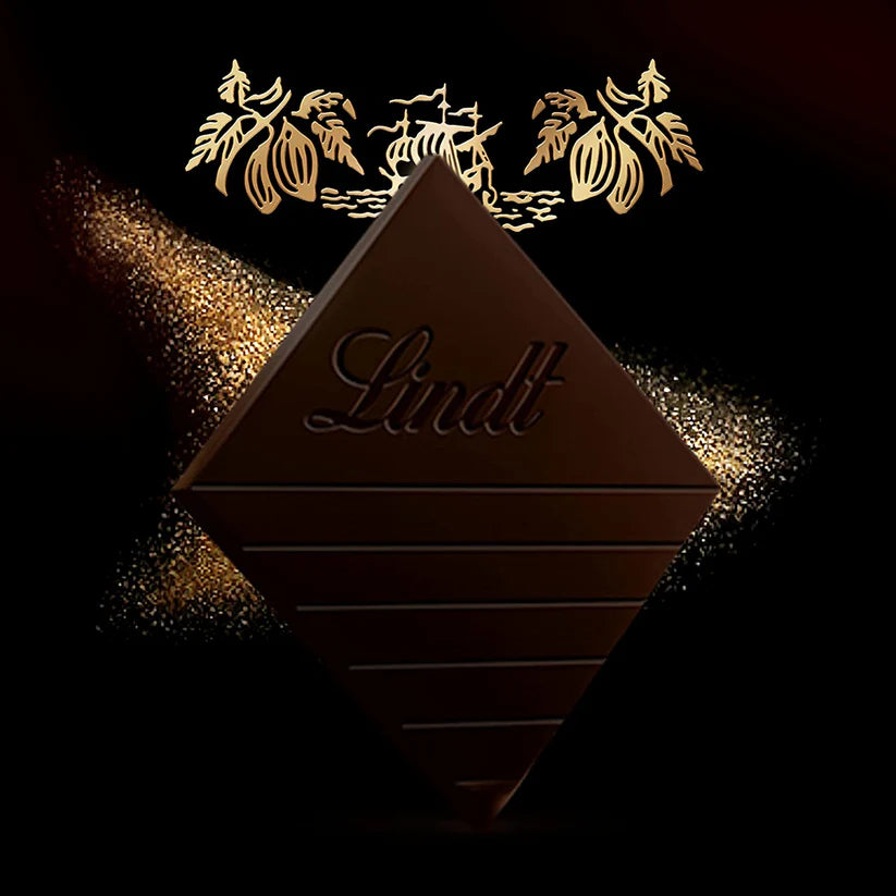 Lindt Excellence 90% Cocoa Bar 100g is a supreme dark.