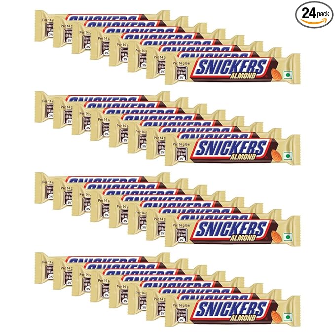 Snickers Almond - A Nutty Twist on the Classic Chocolate Bar!