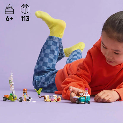LEGO Friends Surfing Dogs and Scooter Adventure Building Toy 42641 Building Blocks Toys for 6+ Gift for Boys and Girls