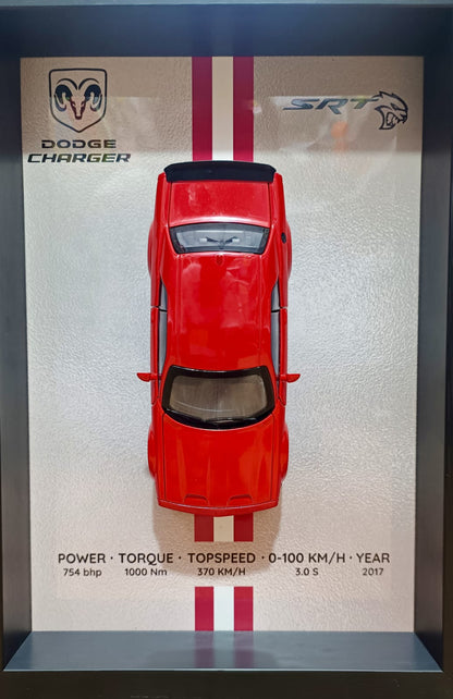 3D Car Frame - Diecast Model Wall Art