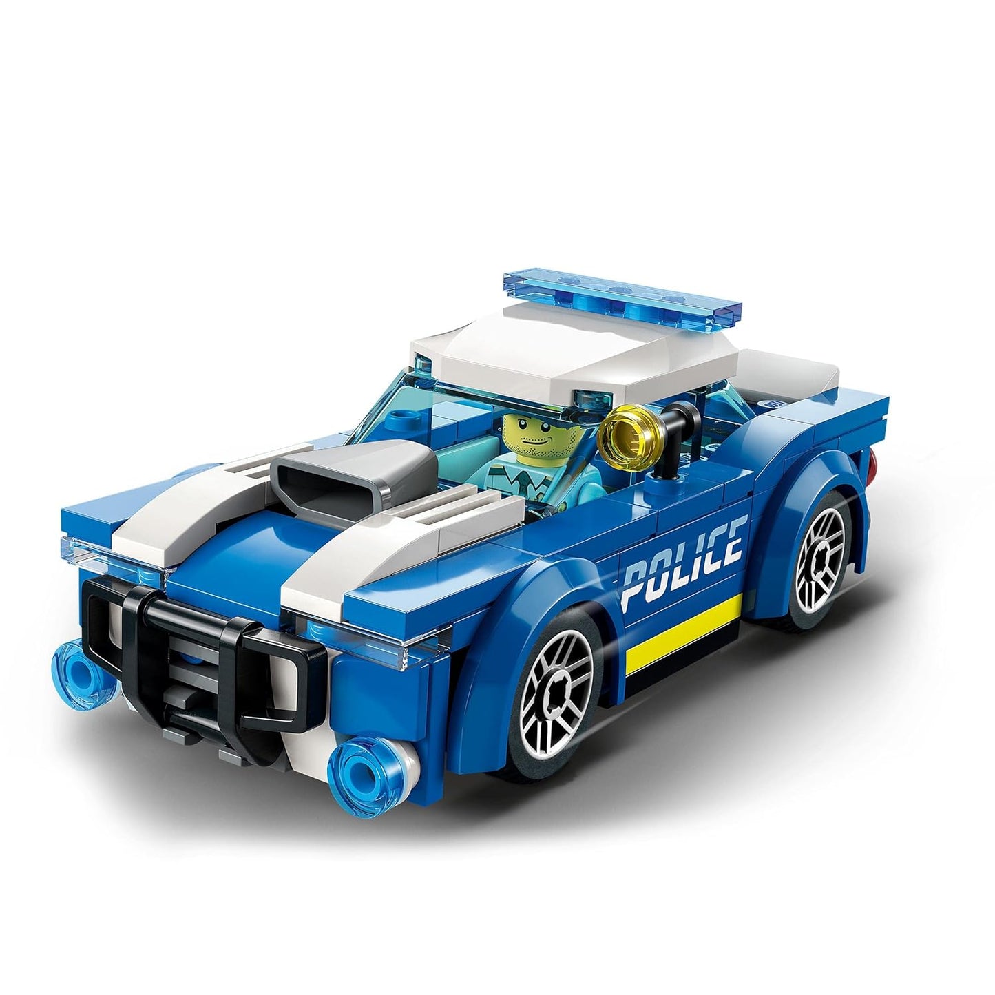 LEGO City Police Car 60312 Building Kit (94 Pcs), Multicolor
