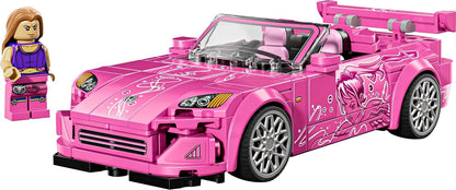 LEGO Speed Champions 2 Fast 2 Furious Honda S2000 Car Toy 77241 Building Blocks Toys for 9+ Gift for Boys and Girls