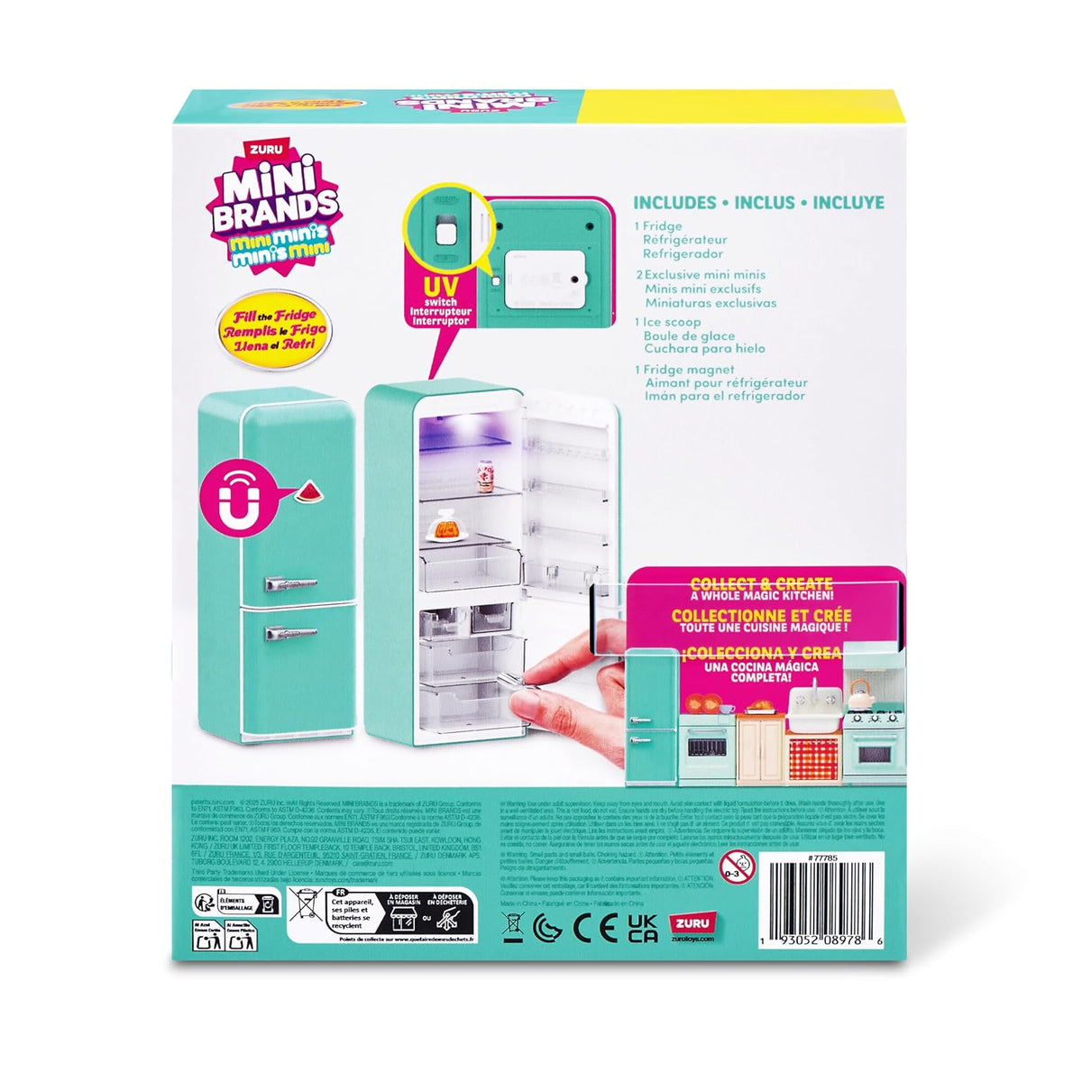 Mini Fridge S1 Playset + 2 INT Capsules