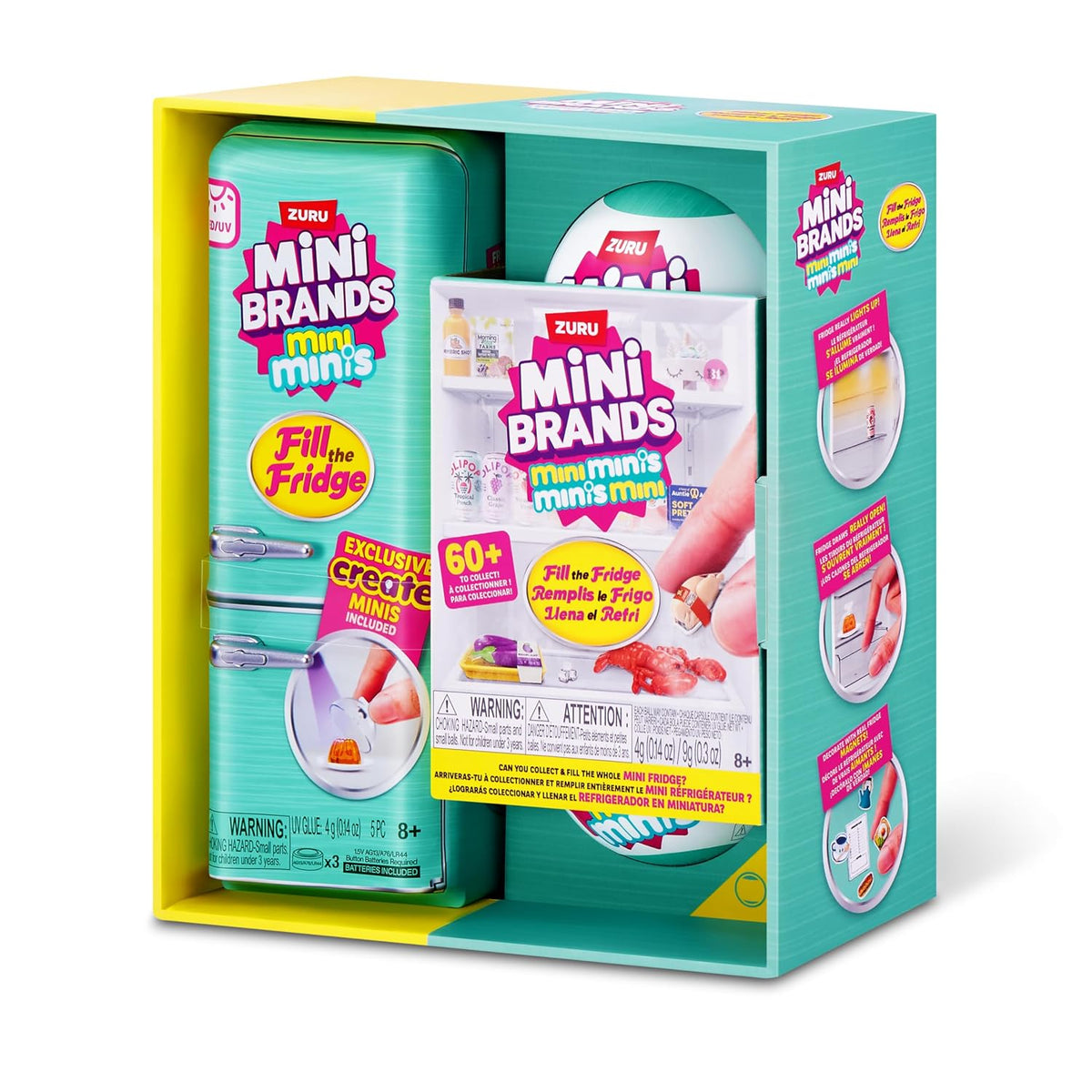 Mini Fridge S1 Playset + 2 INT Capsules