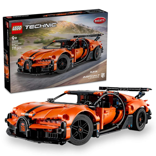 LEGO Technic Bugatti Chiron Pur Sport Hypercar - Race Car Toy - Vehicle Gift for Kids - 42222