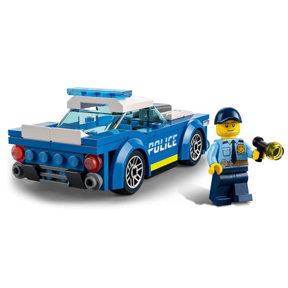 LEGO City Police Car 60312 Building Kit (94 Pcs), Multicolor
