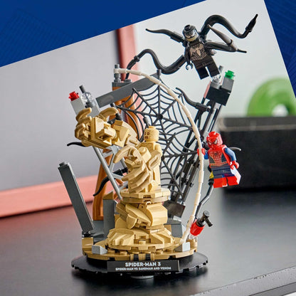 LEGO ǀ Marvel Epic Battle: Spider-Man vs. Sandman and Venom Super Hero Building Toy - 76334