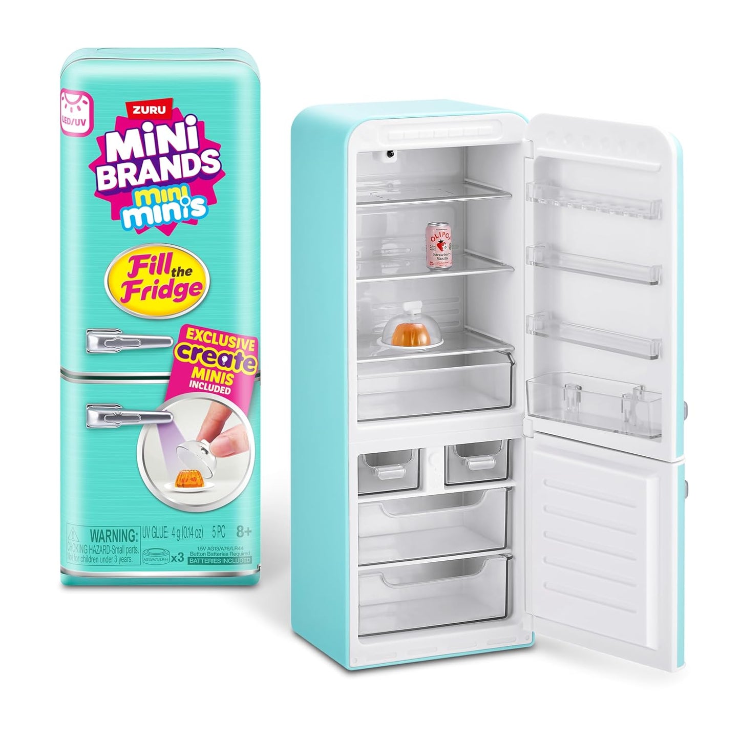 Mini Fridge S1 Playset + 2 INT Capsules