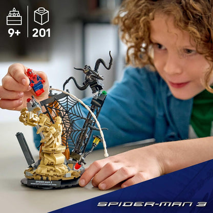 LEGO ǀ Marvel Epic Battle: Spider-Man vs. Sandman and Venom Super Hero Building Toy - 76334