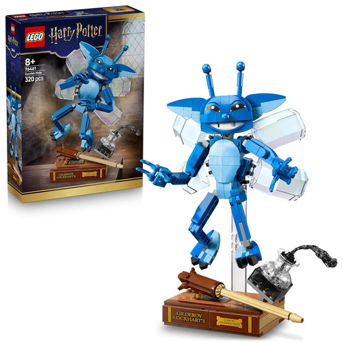 LEGO Harry Potter Cornish Pixie Building Toy for Display - Posable Figure - Gift for Kids 76461