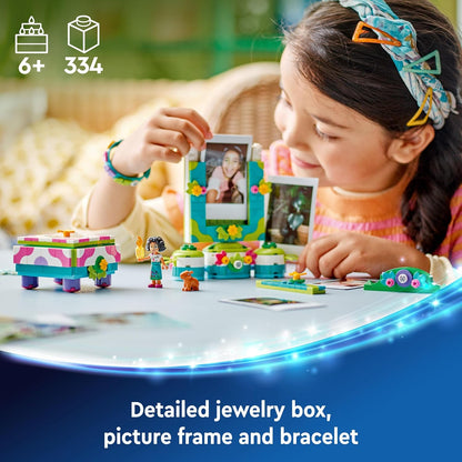 LEGO Disney Encanto Mirabel’s Photo Frame and Jewelry Box 43239 (334 Pieces)