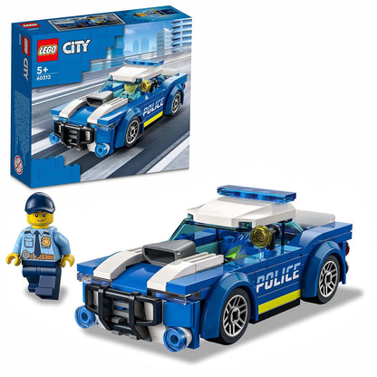 LEGO City Police Car 60312 Building Kit (94 Pcs), Multicolor