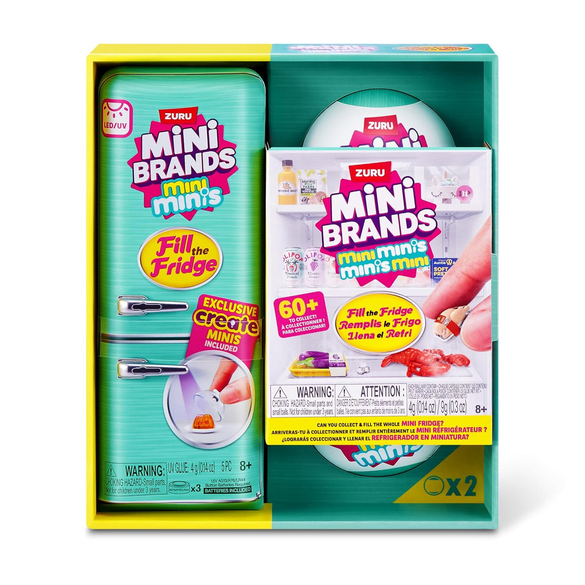 Mini Fridge S1 Playset + 2 INT Capsules