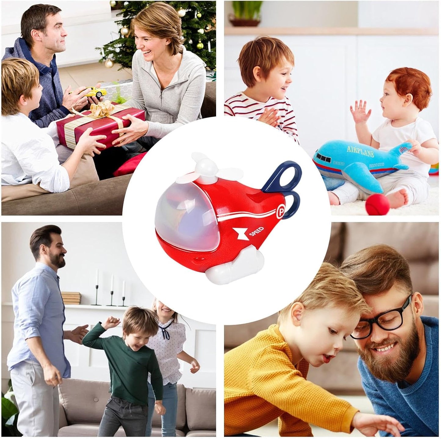 6-in-1 Helicopter Stationery Set - Fun and Functional for Kids