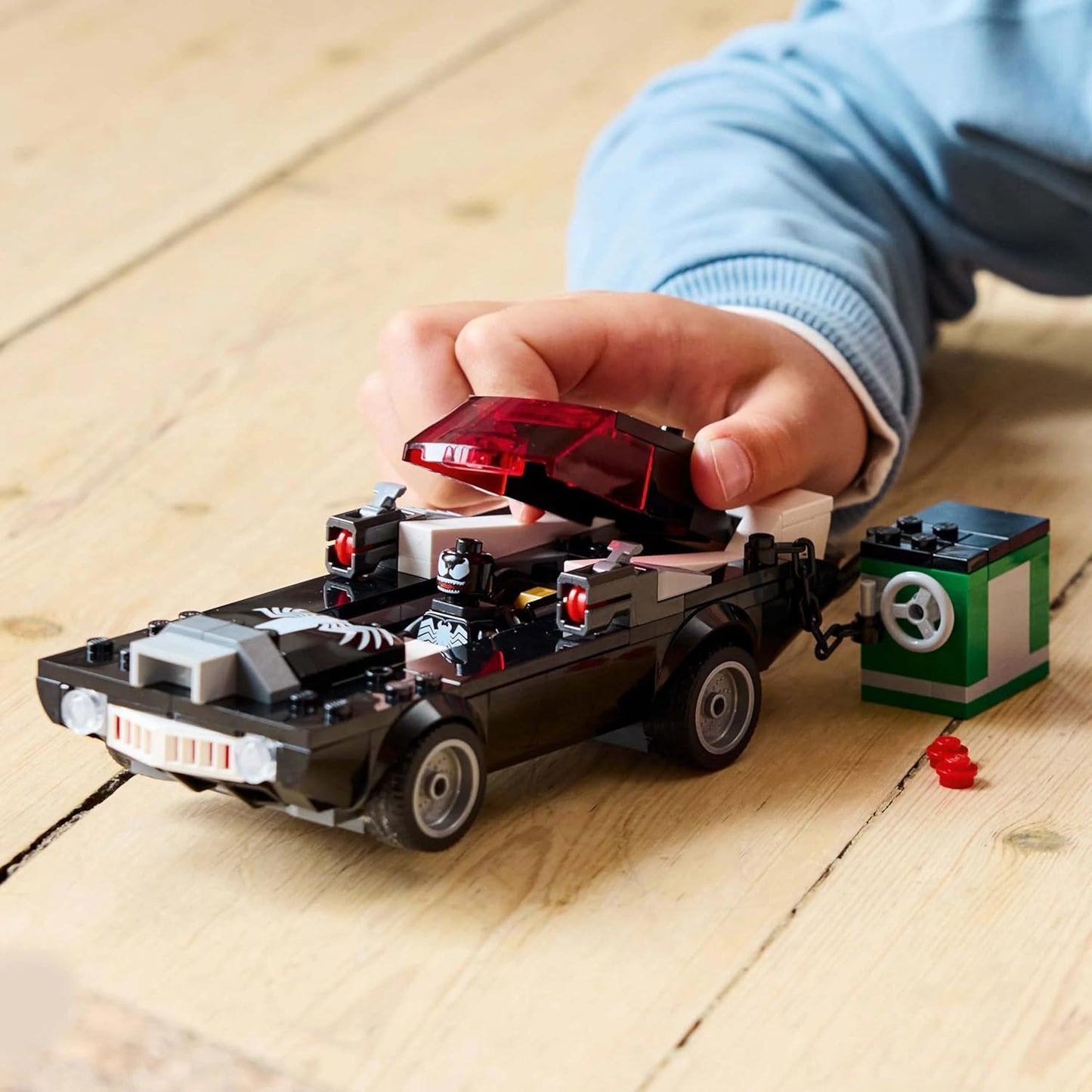 LEGO Marvel Spider-Man vs. Venom Muscle Car Buildable Toy Vehicle Set 76309 Building Blocks Toys for 7+ Gift for Boys and Girls