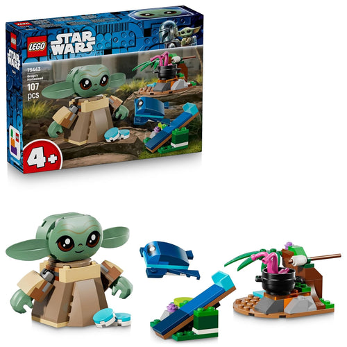 LEGO Star Wars: The Mandalorian Grogu’s Homestead Toy Building Set for Kids Ages 4+ - 75443