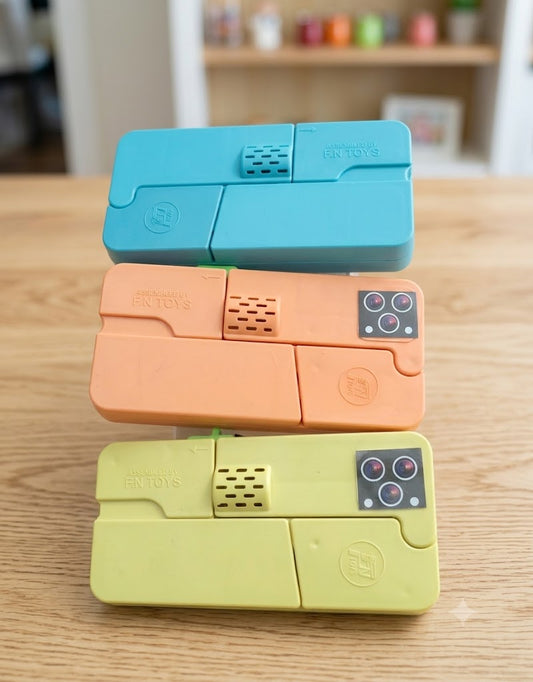 F.N TOYS 2-in-1 Foldable Pocket Blaster – Looks Like a Smartphone, Transforms into a Mini Blaster