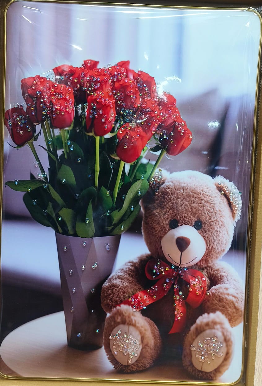 TEDDY CRYSTAL BUBBLE FRAME// 🎁🎁🎁//RANDOM COLLECTION//