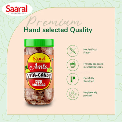 Saaral Amla Desi Masala Dry Candy (250gms)