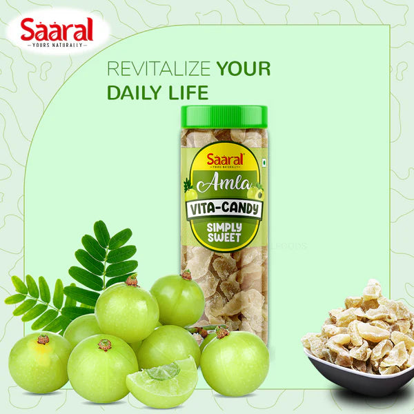 Saaral Amla Simply Sweet Dry Candy (250gms)