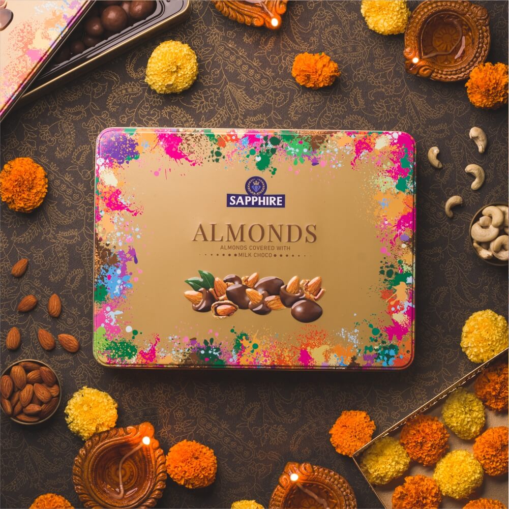 Almonds Covered in Milk Chocolate 350g