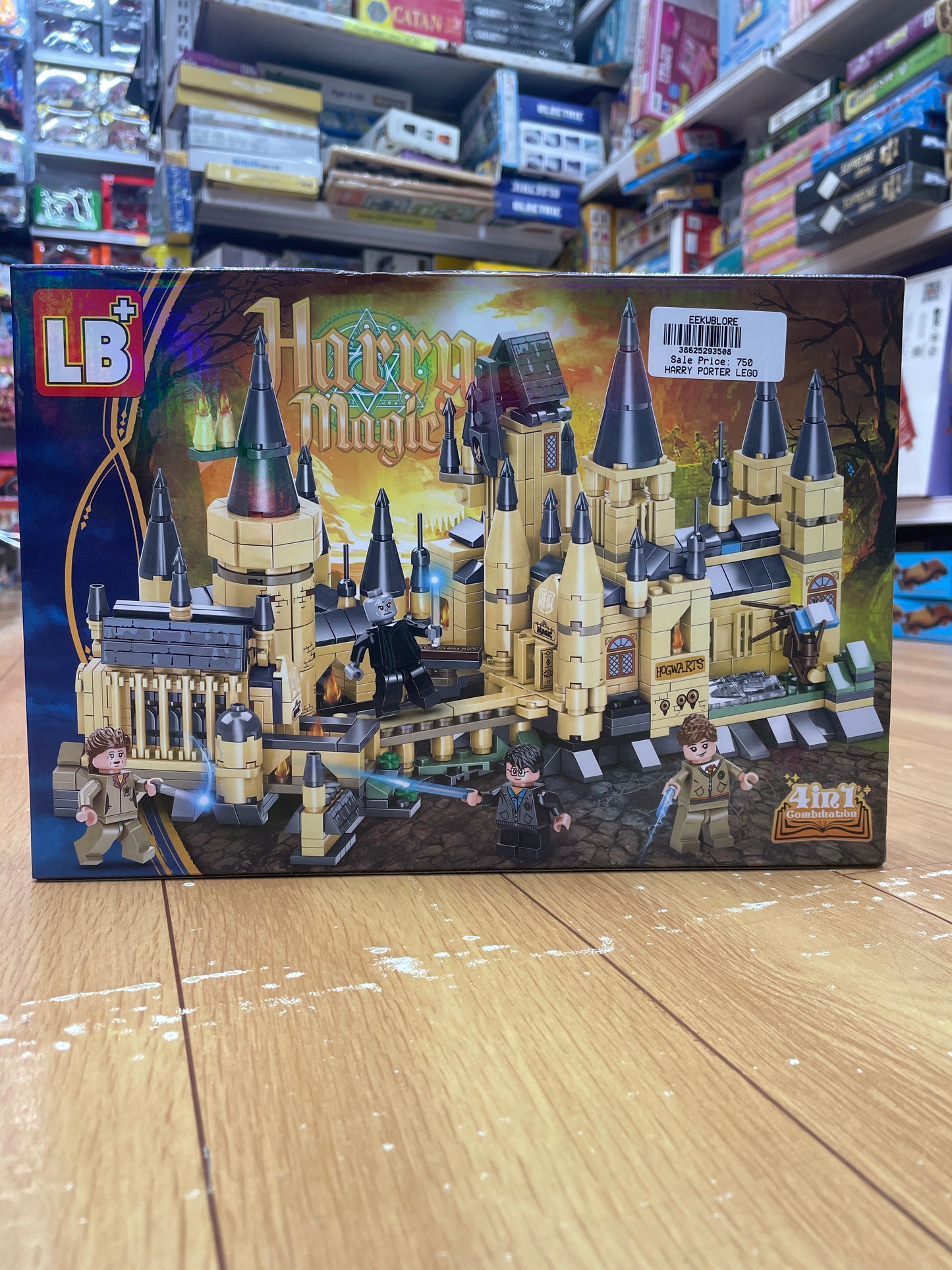 Harry Magic Hogwarts Building Block Set – 258+ Pieces DIY Castle for Kids (6-14 Years) toys