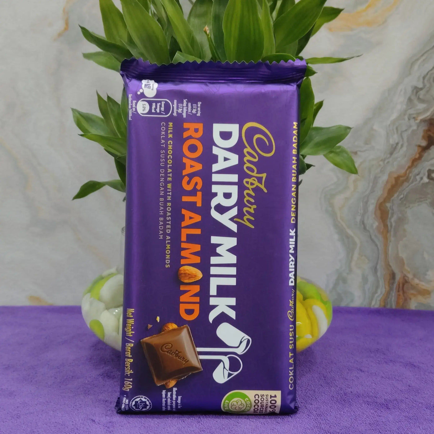 Cadbury Dairy Milk Roast Almond - 160G