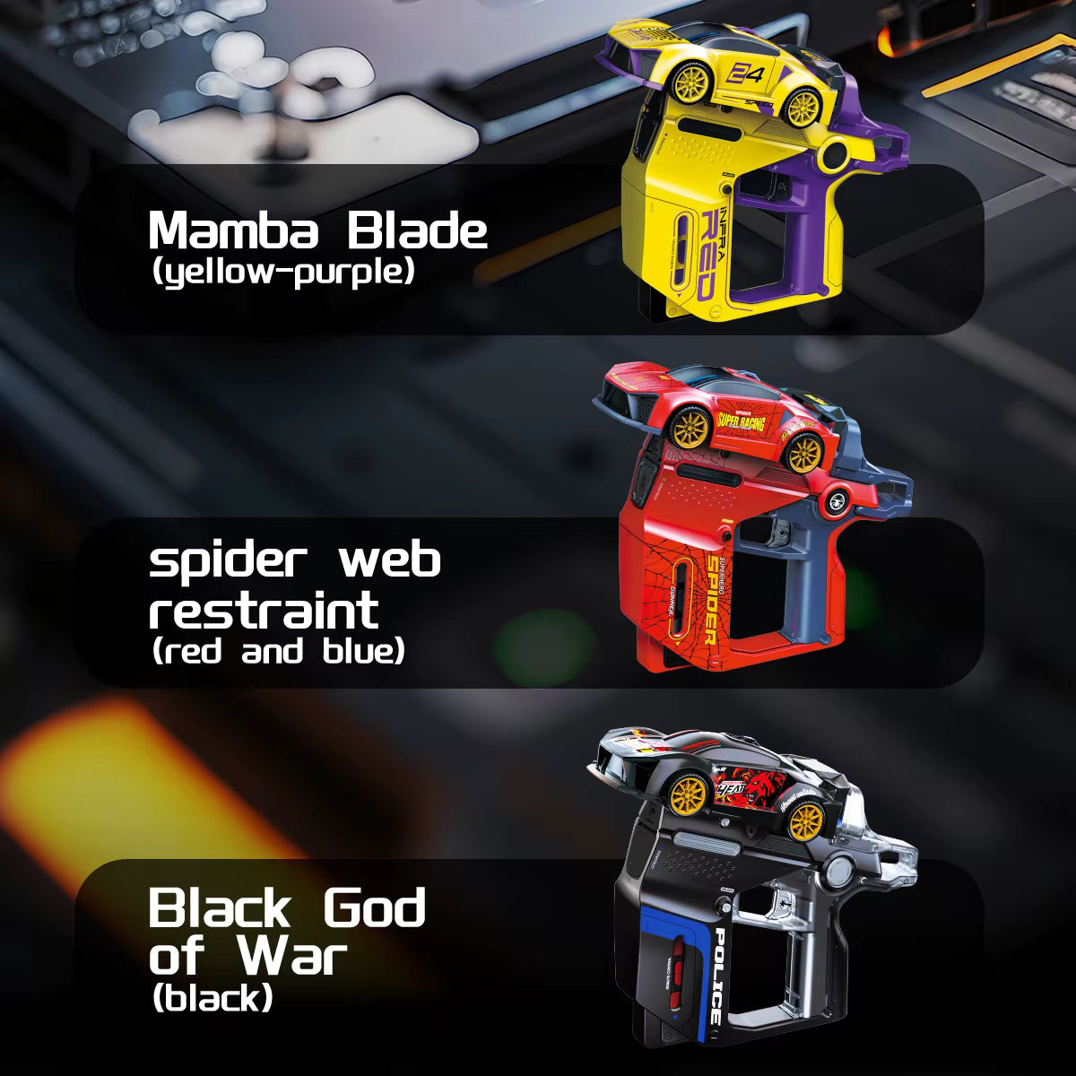 Laser 3-in-1 Infrared Gun RC Car | Gesture + Gun Control Racing Car for Kids