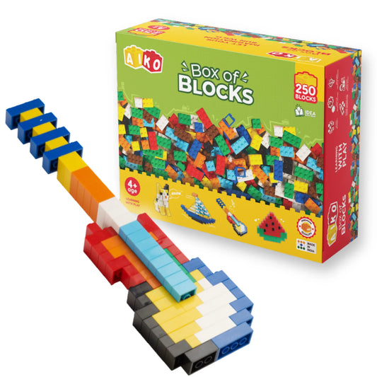AIKO Box of Blocks | Premium Building Block set