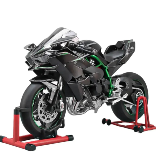 Kawasaki Ninja H2R die-cast bike 1:6
