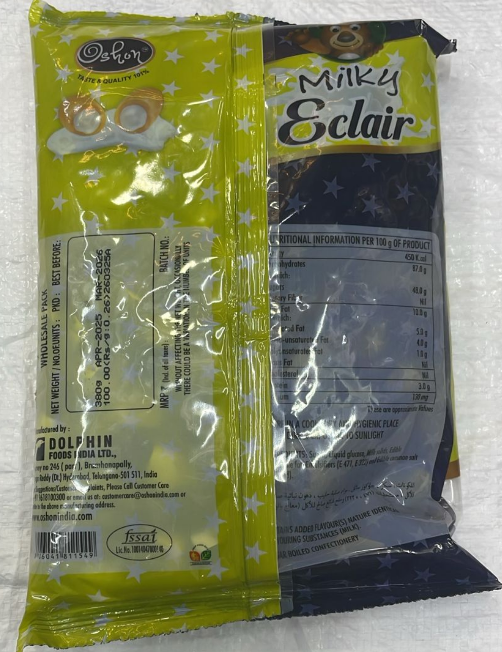 Milky Eclair Toffees