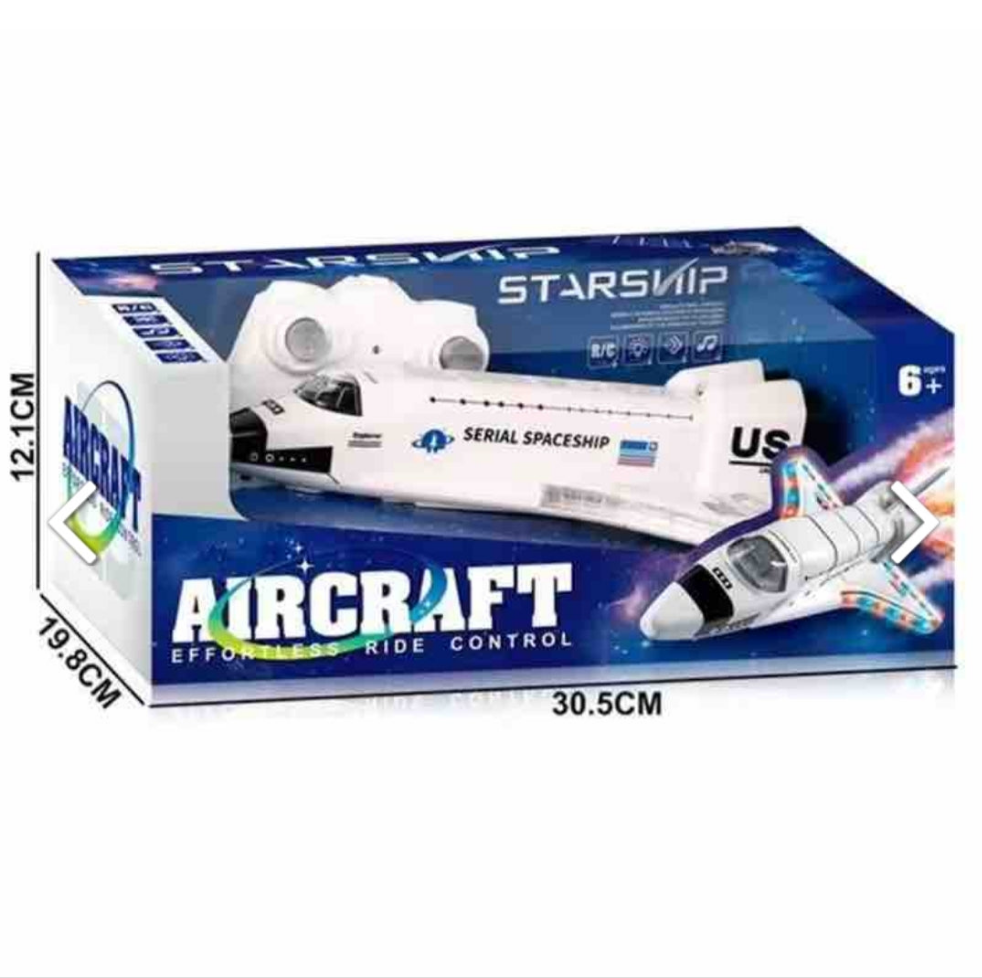 Starship Serial Spaceship R/C Aircraft – Effortless Ride Control Space Shuttle Toy