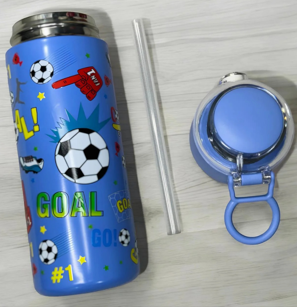 Soccer Goal Sports Water Bottle