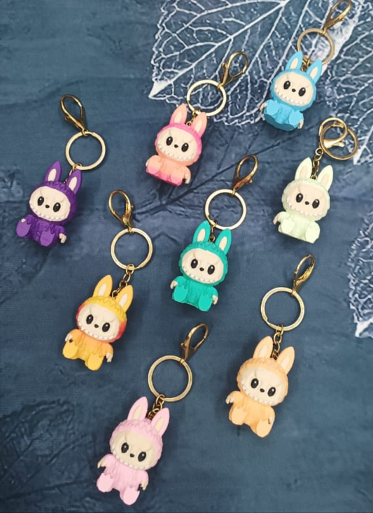 🎀 Labubu Bunny Keychain – Cute Surprise in Every Pack!