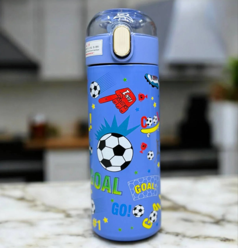 Soccer Goal Sports Water Bottle