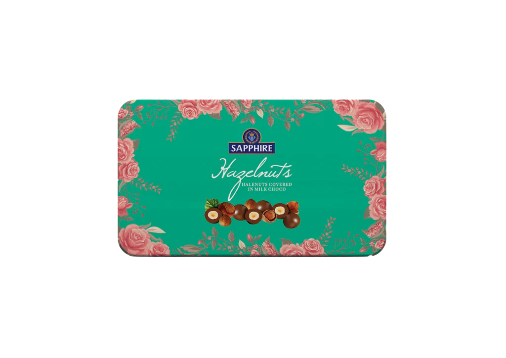 SAPPHIRE Hazelnuts Covered in Milk Chocolate 175g