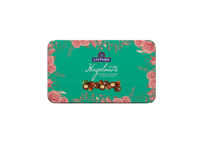 SAPPHIRE Hazelnuts Covered in Milk Chocolate 175g