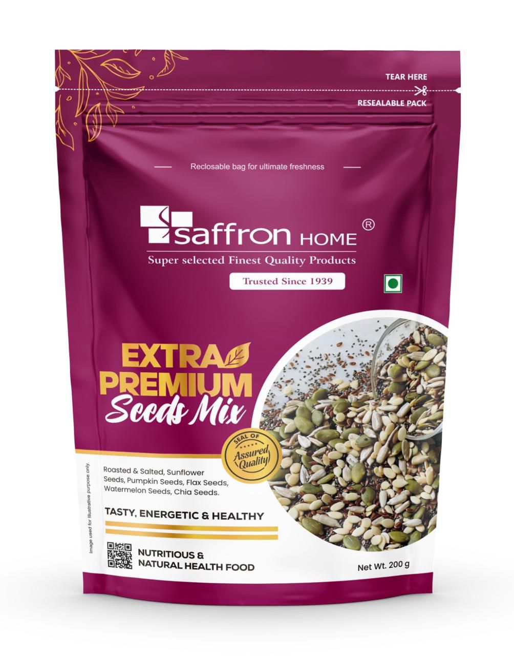 Saffron Home Extra Premium Seeds Mix