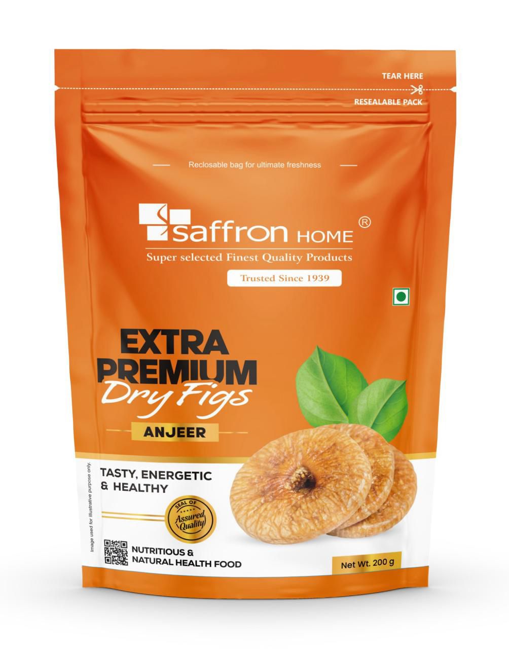 Saffron Home Extra Premium Dried Figs