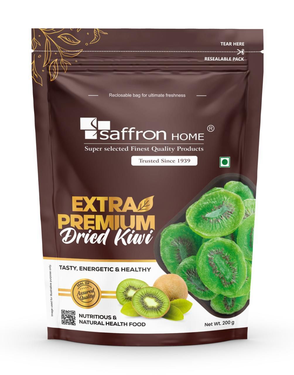 Saffron Home Extra Premium Dried Kiwi