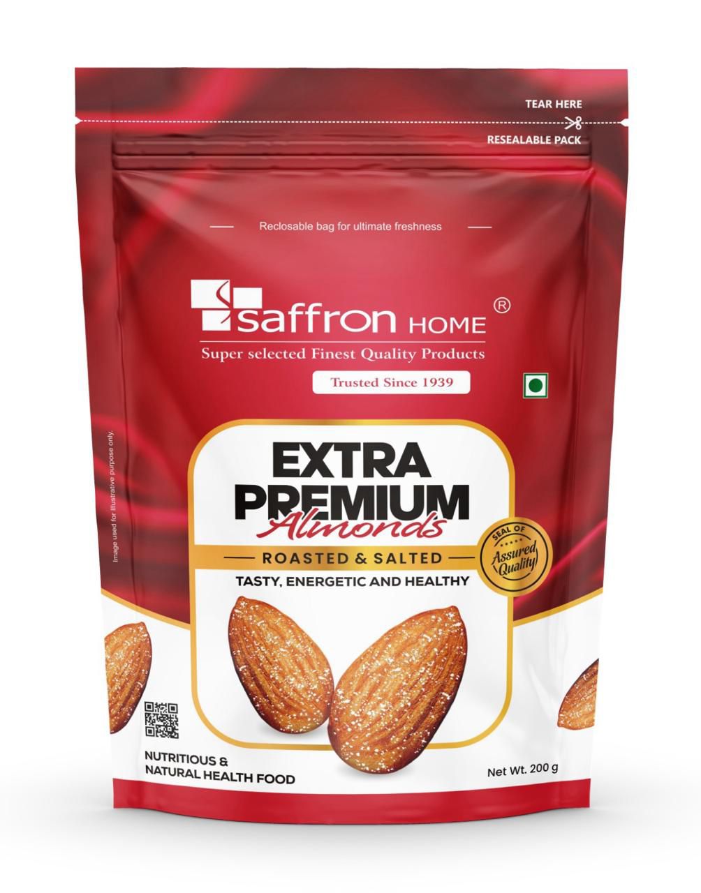 Saffron Home Extra Premium Almonds