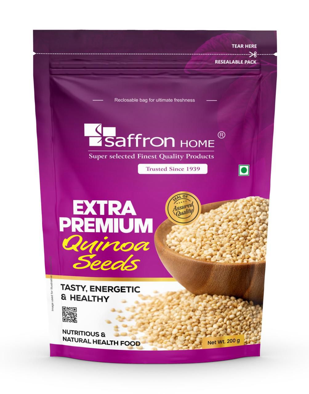 Saffron Home Extra Premium Quinoa Seeds