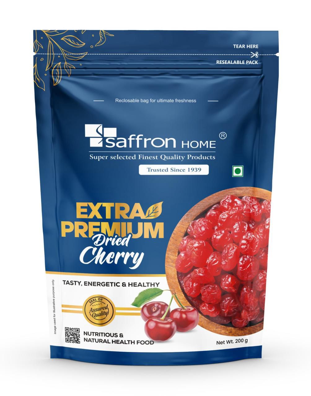 Saffron Home Extra Premium Dried Cherry