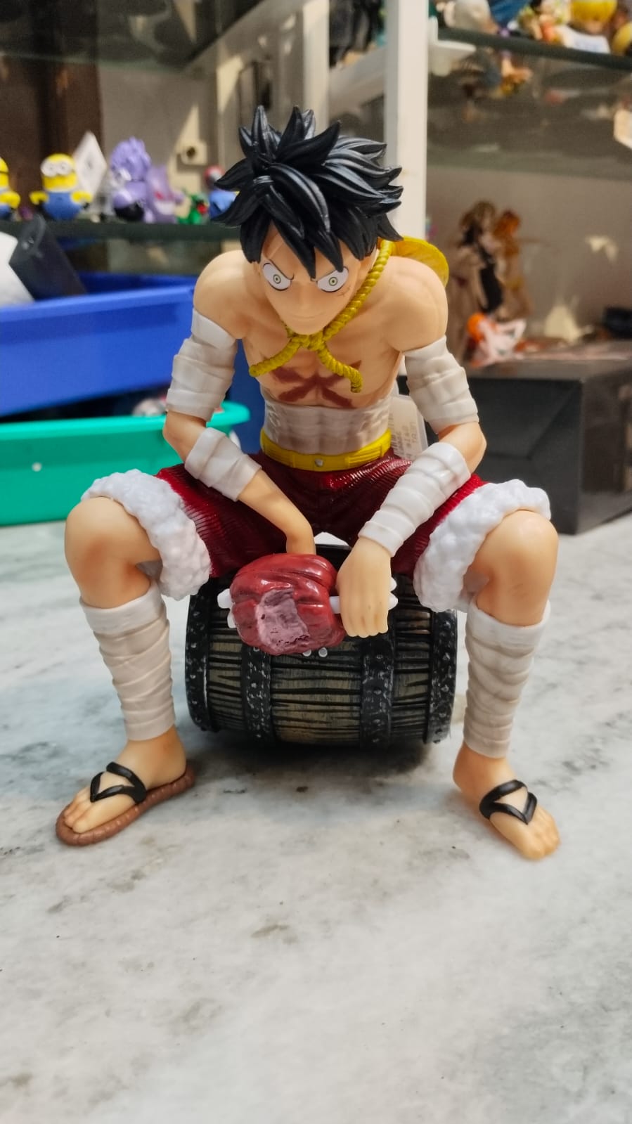 Meat-Eating Luffy Action Figure – One Piece Collectible